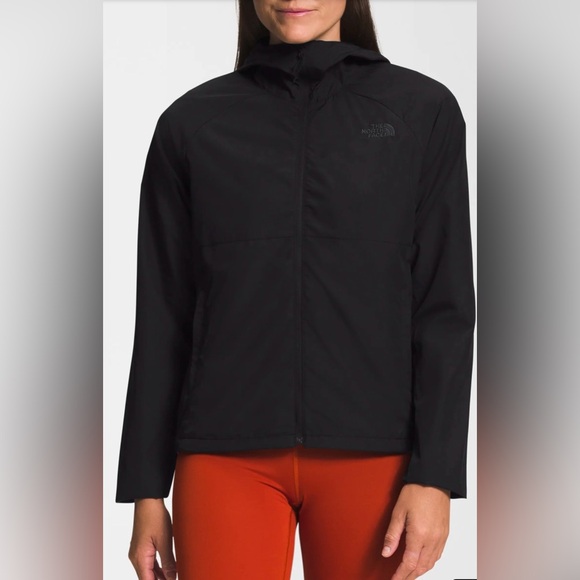 The North Face Jackets & Blazers - The North Face Blk Flyweight 2.0 Wind Resistant Zip Hoodie Lightweight Size XXL